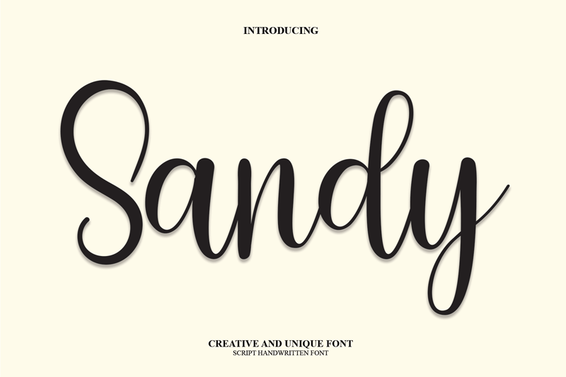 Sandy Font