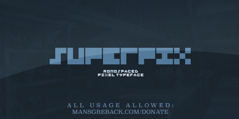 Superpix Font