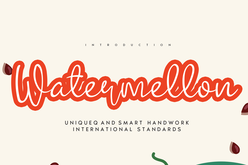 Watermellon Font