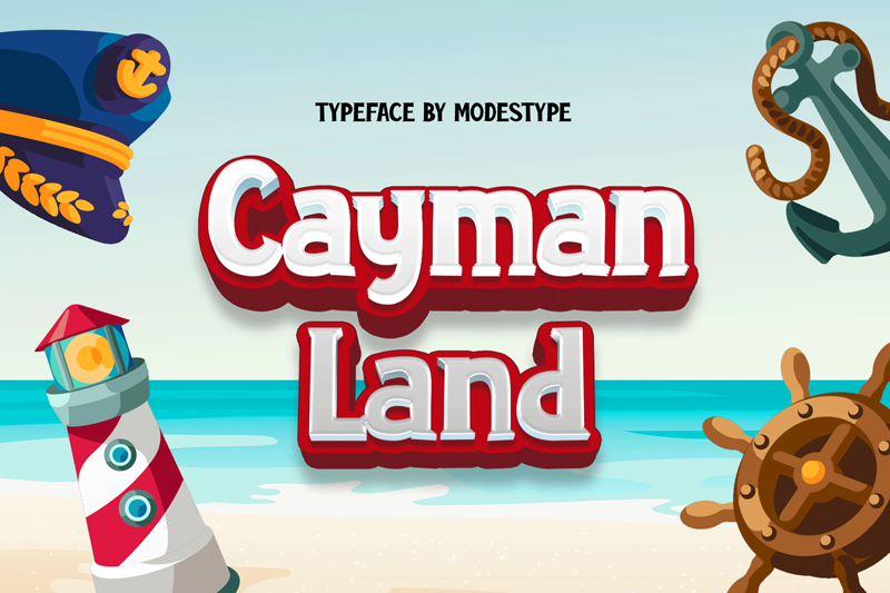 Cayman Land Font