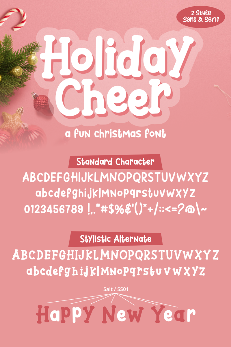 Holiday Cheer Font