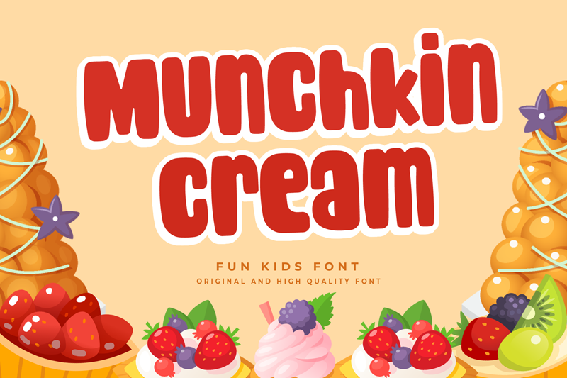 Munchkin Cream Font