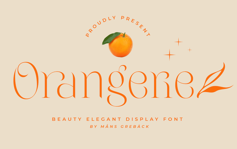 Orangerie Font