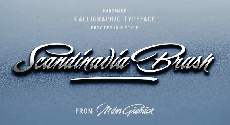 Scandinavia Brush Font