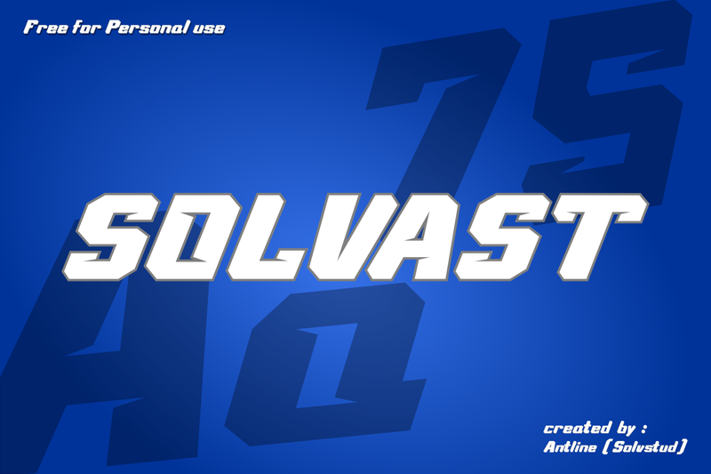 Solvast Font
