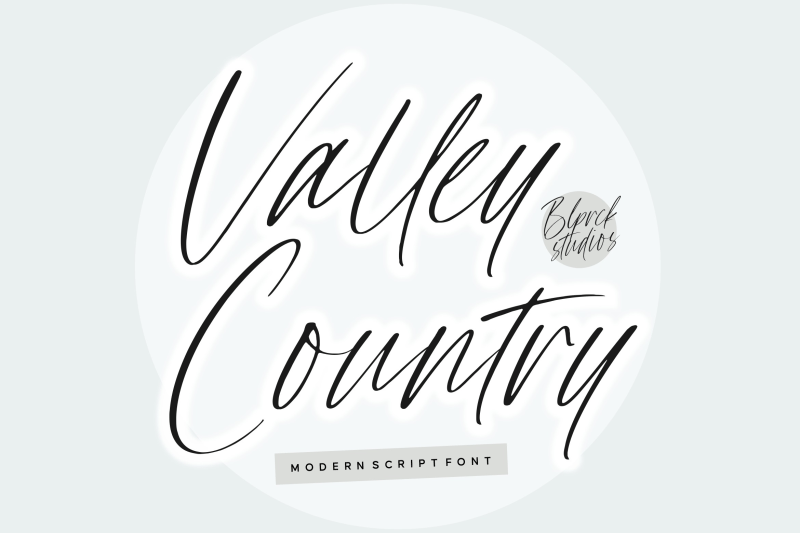 Valley Country Font