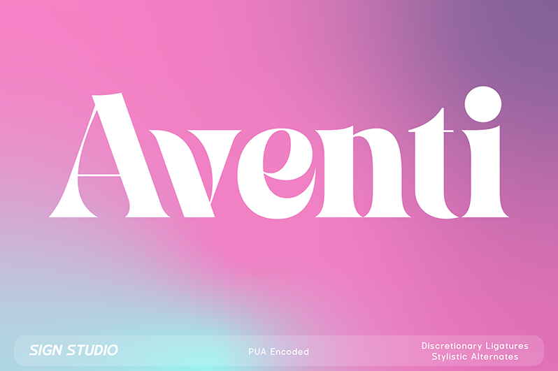 Aventi Font