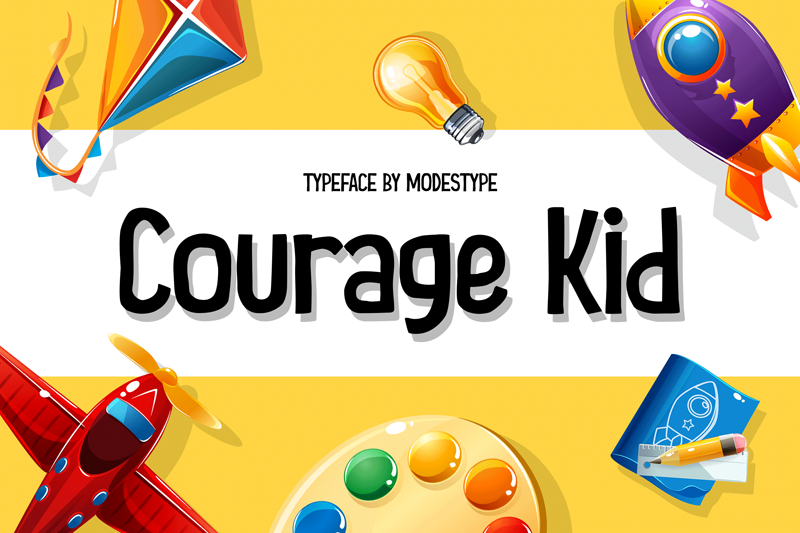Courage Kid Font