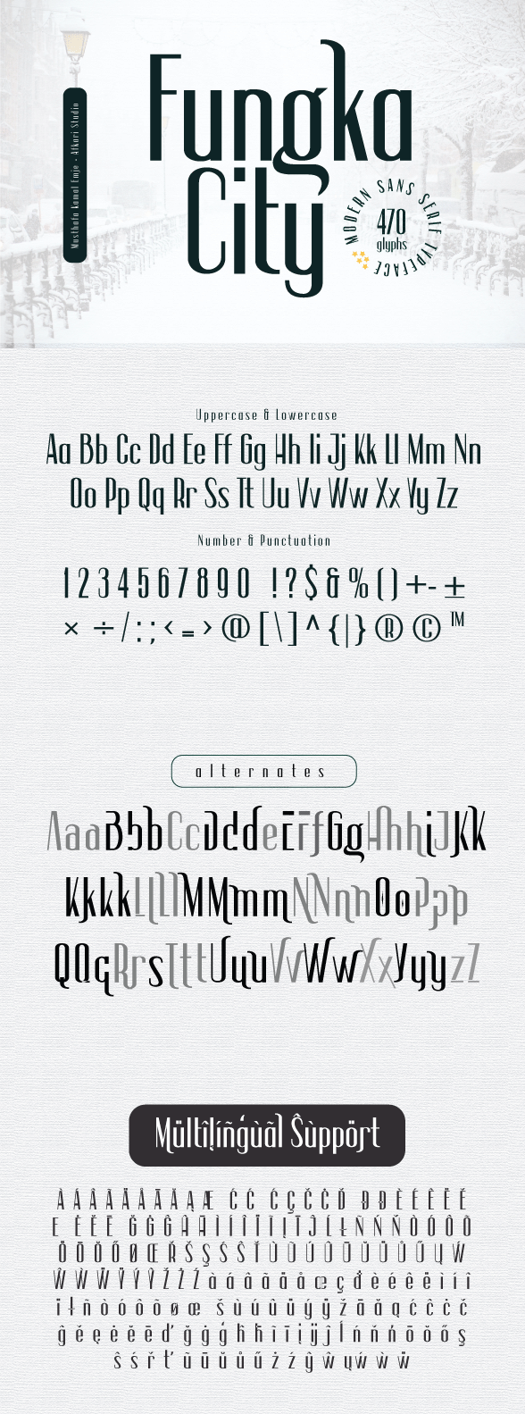 Fungka City Font