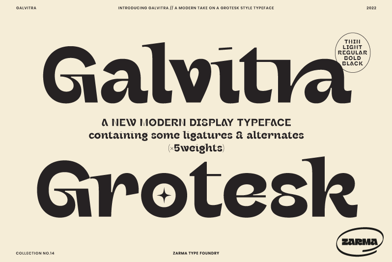 Galvitra Font