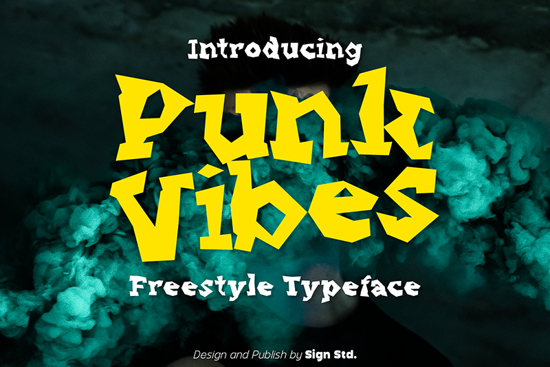 Punk Vibes Font