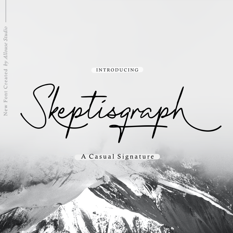Skeptisgraph Font