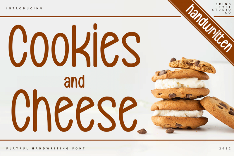 Cookies and Cheese Font