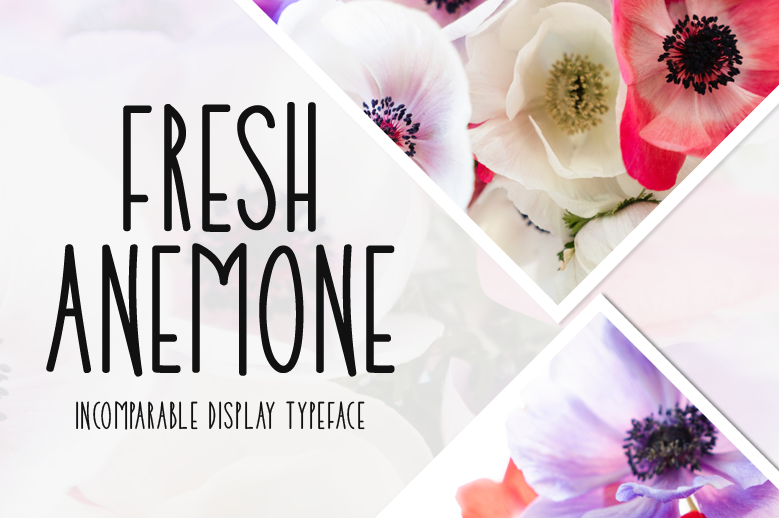 Fresh Anemone Font