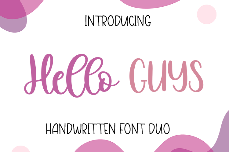 Hello Guys Font