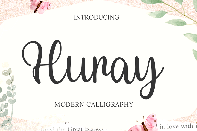 Huray Font