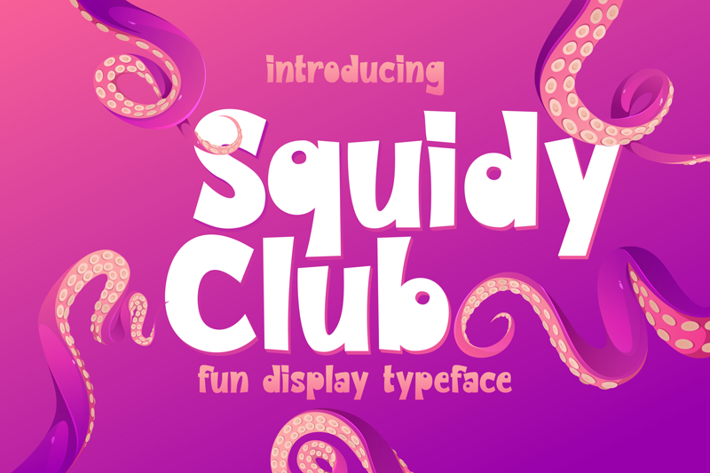 Squidy Club Font