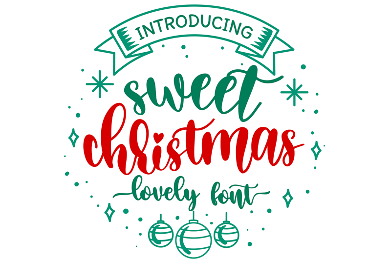 Sweet Christmas Font