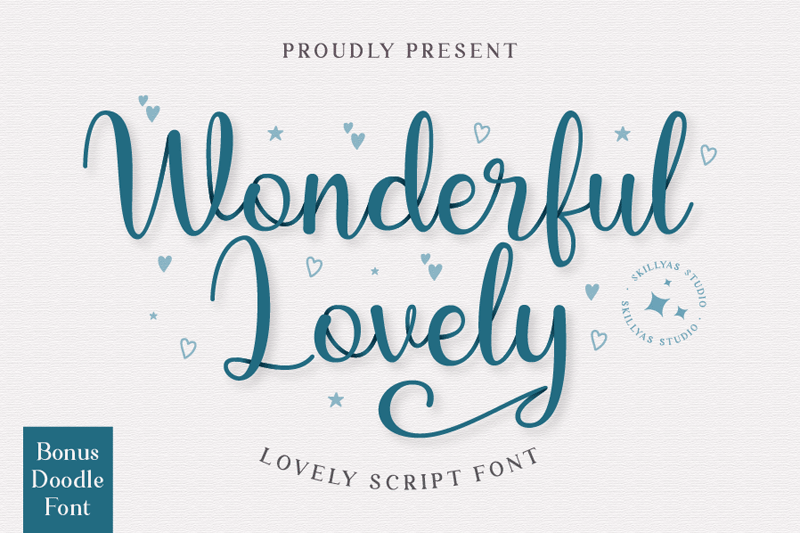 Wonderful Lovely Font