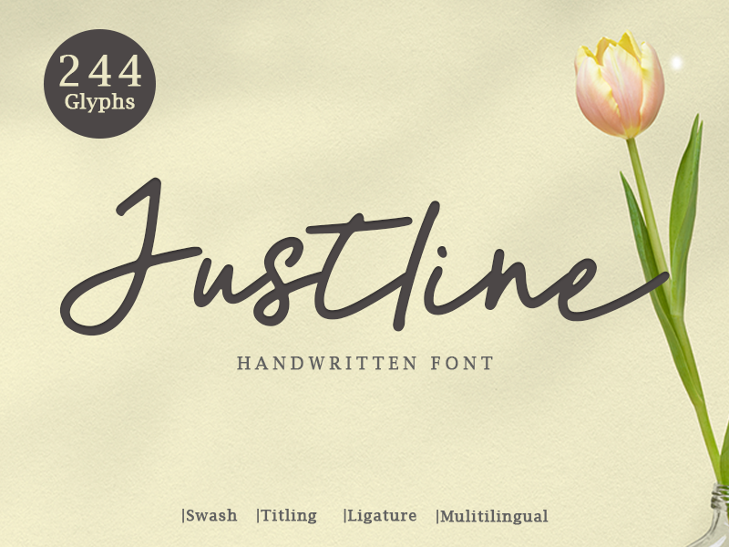 Justline Font