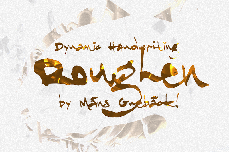 Roughen Font