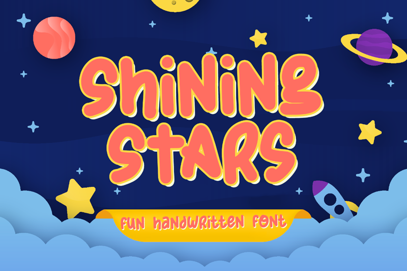 Shining Stars Font