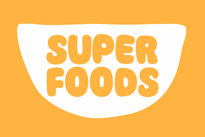 Super Foods Font