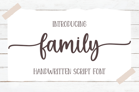 Family Font