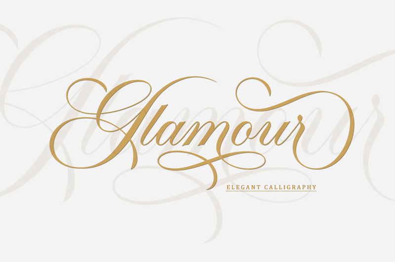 Glamour Font