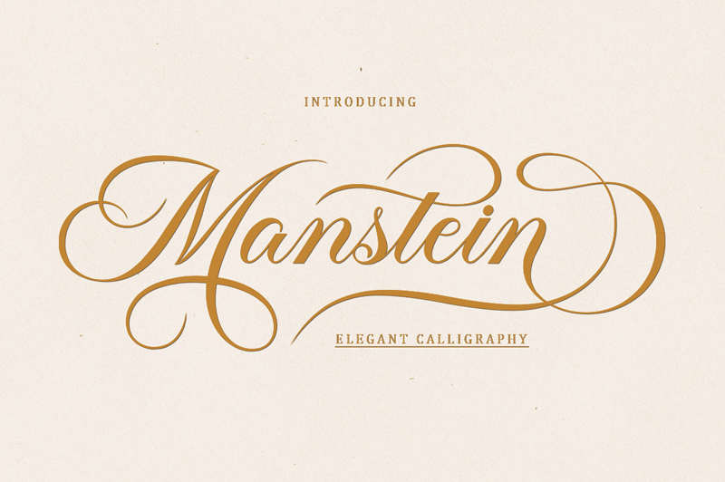Manstein Font