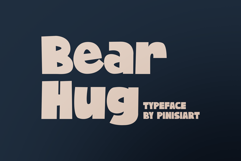 Bear Hug Font