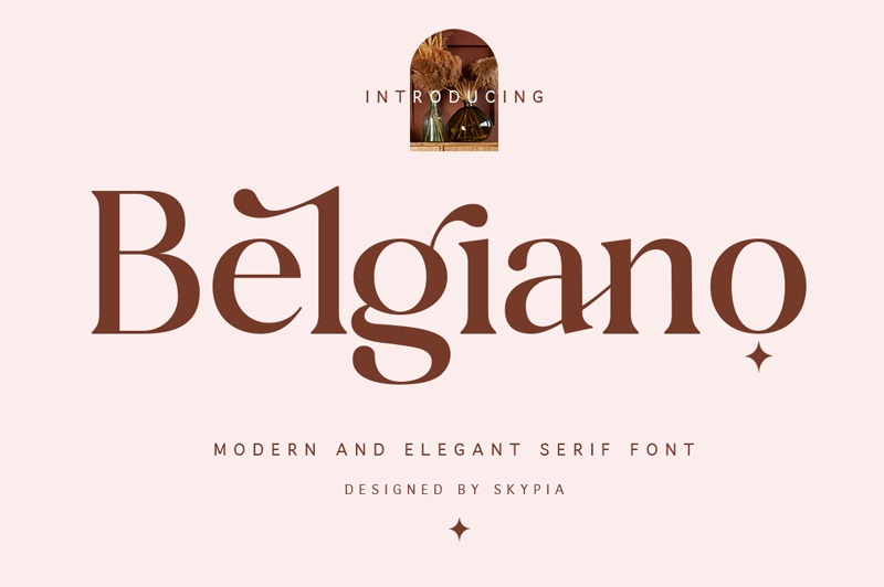 Belgiano Serif Font