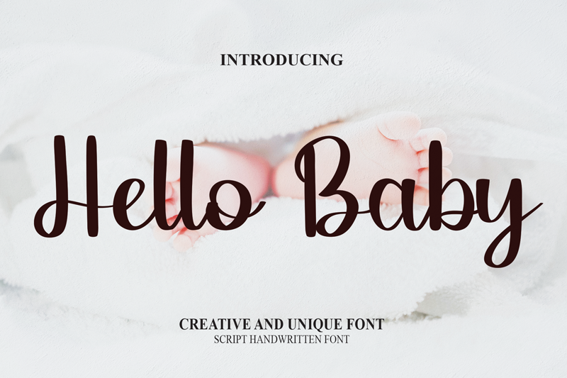 Hello Baby Font
