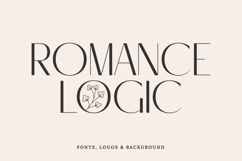 Romance Logic Font