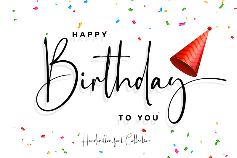 Birthday Font