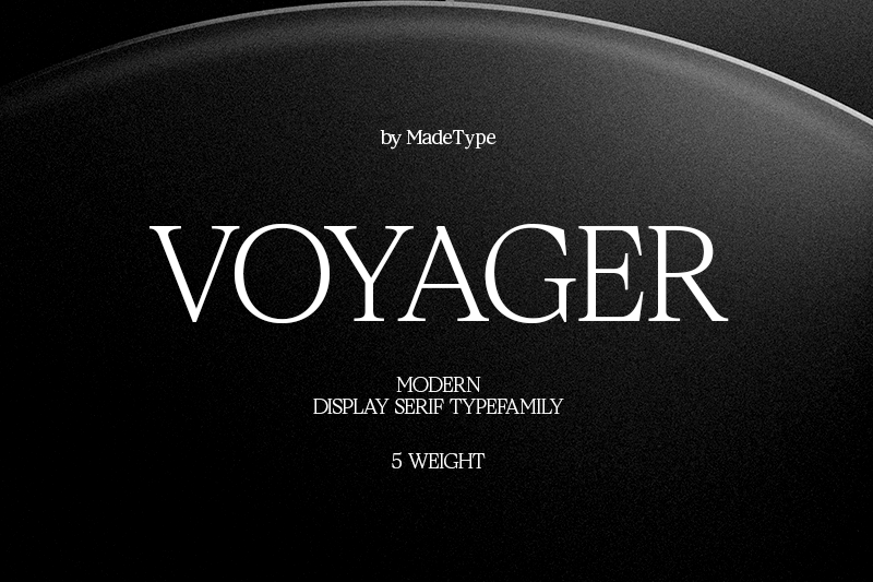 MADE Voyager Font