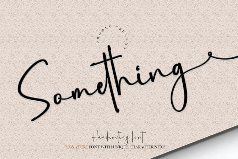 Something Font