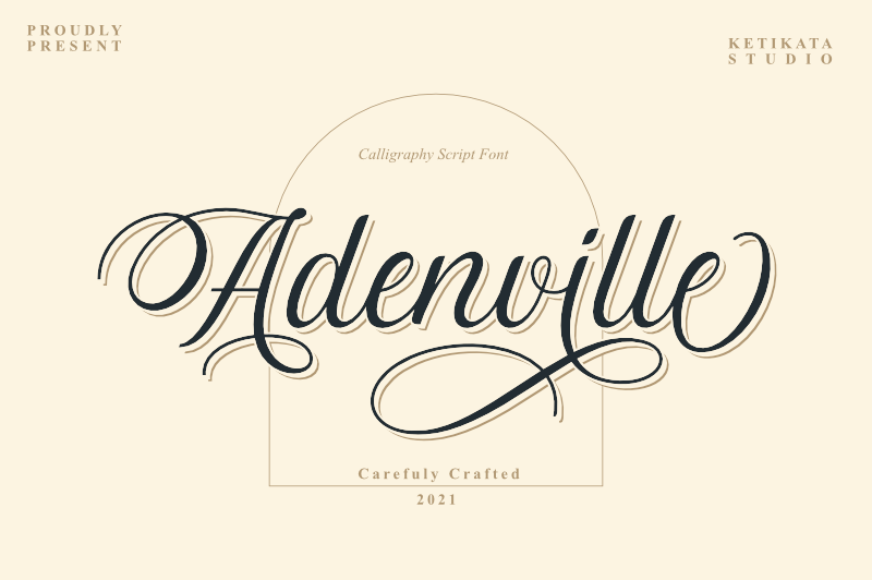 Adenville Font