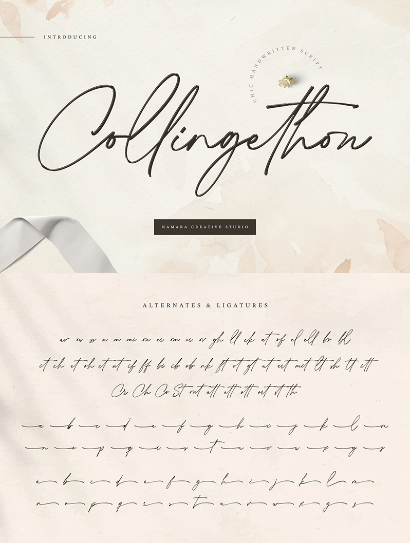 Collingethon Font