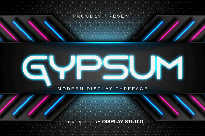 Gypsum Font