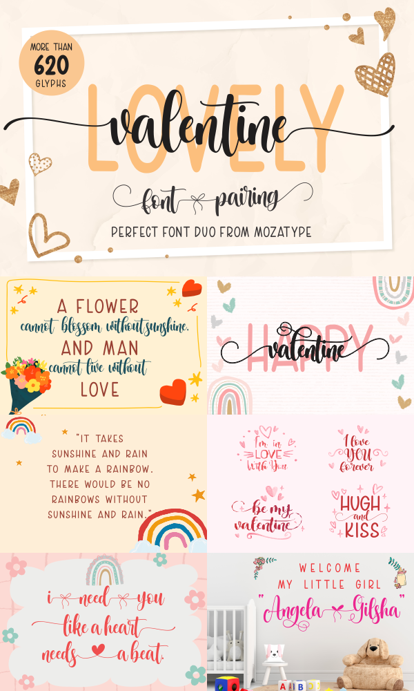 Lovely Valentine Script Font