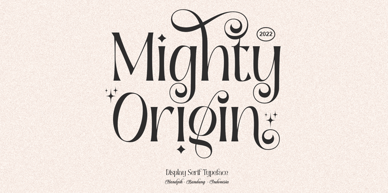 Mighty Origin Font