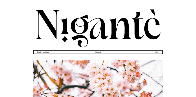 Nigante Font
