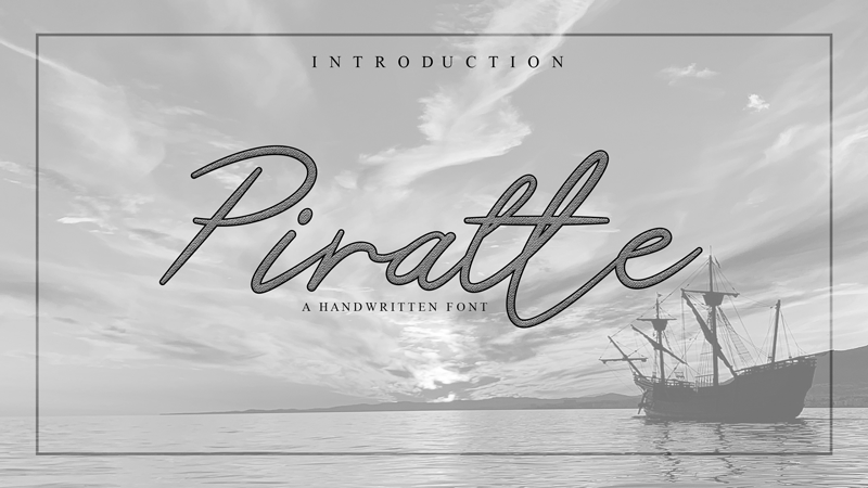 Piratte Diarys Font
