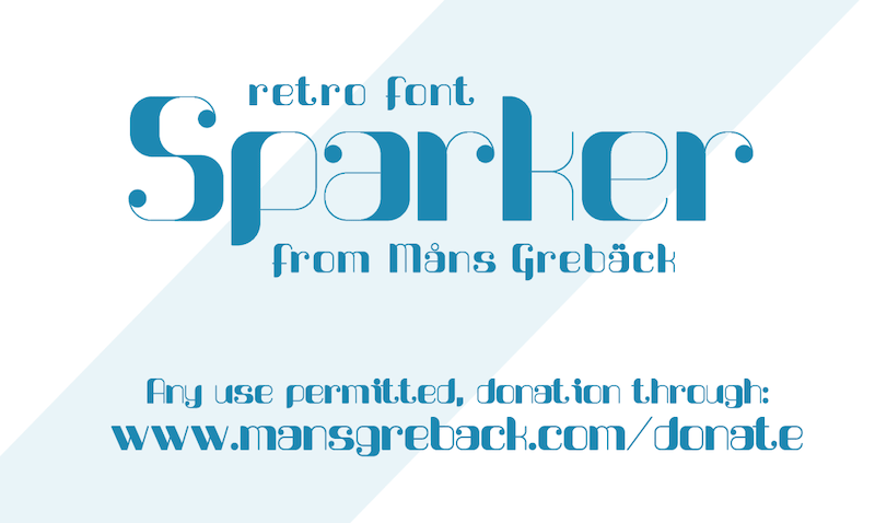 Sparker Font