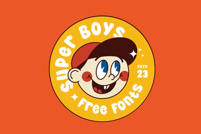 Super Boys Font