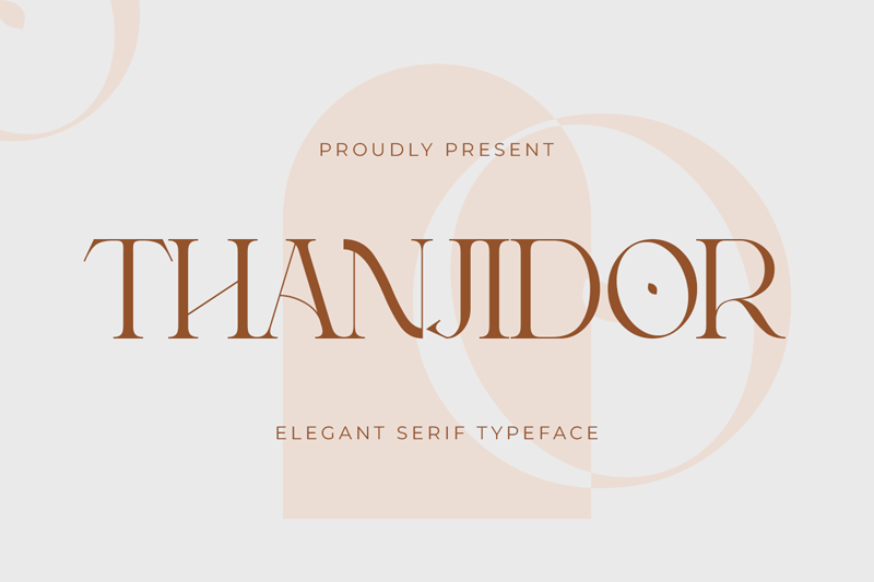 Thanjidor Font