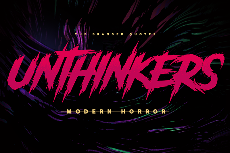Unthinkers Font