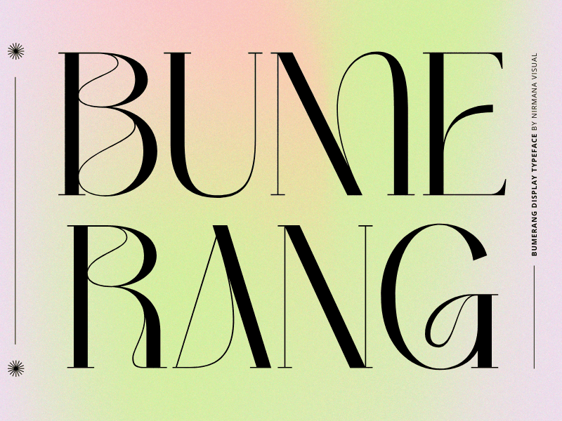 Bumerang Font