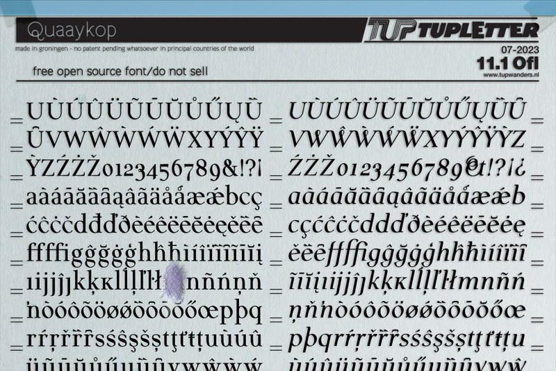 Quaaykop Font